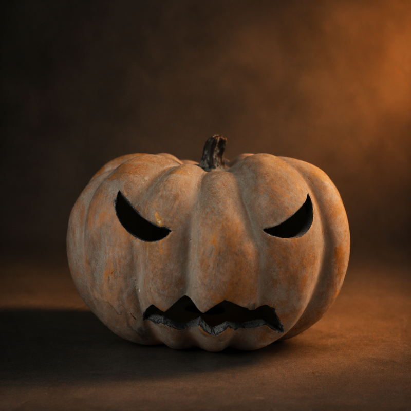 Grimace Carved Pumpkin 1